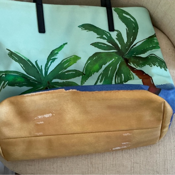 Kate spade talk the talk Bon shopper tote - I need a vacation handbag purse - Picture 5 of 8